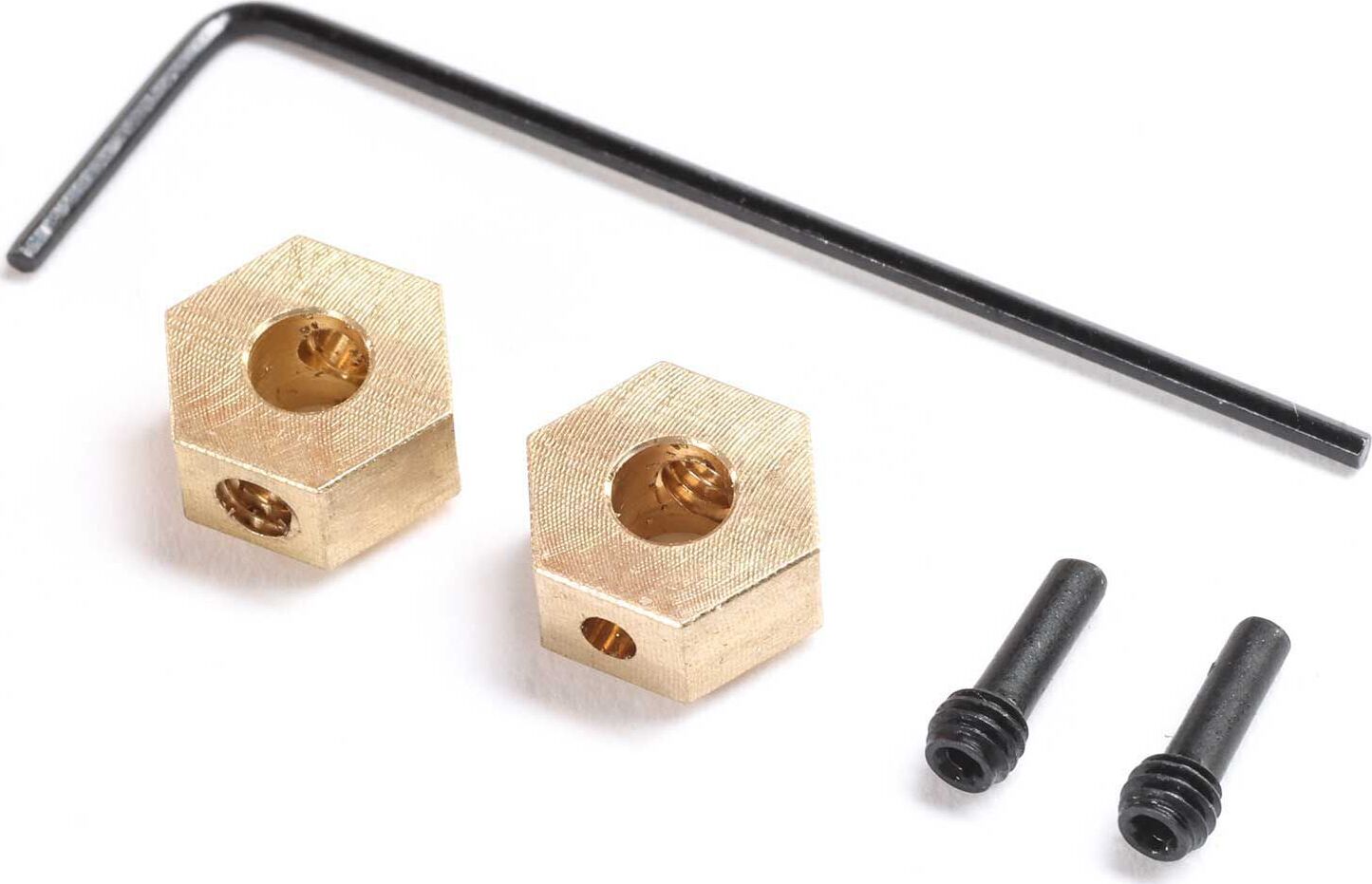 Hex Hub, Brass (2): SCX24, AX24